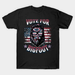 Vote For Bigfoot T-Shirt